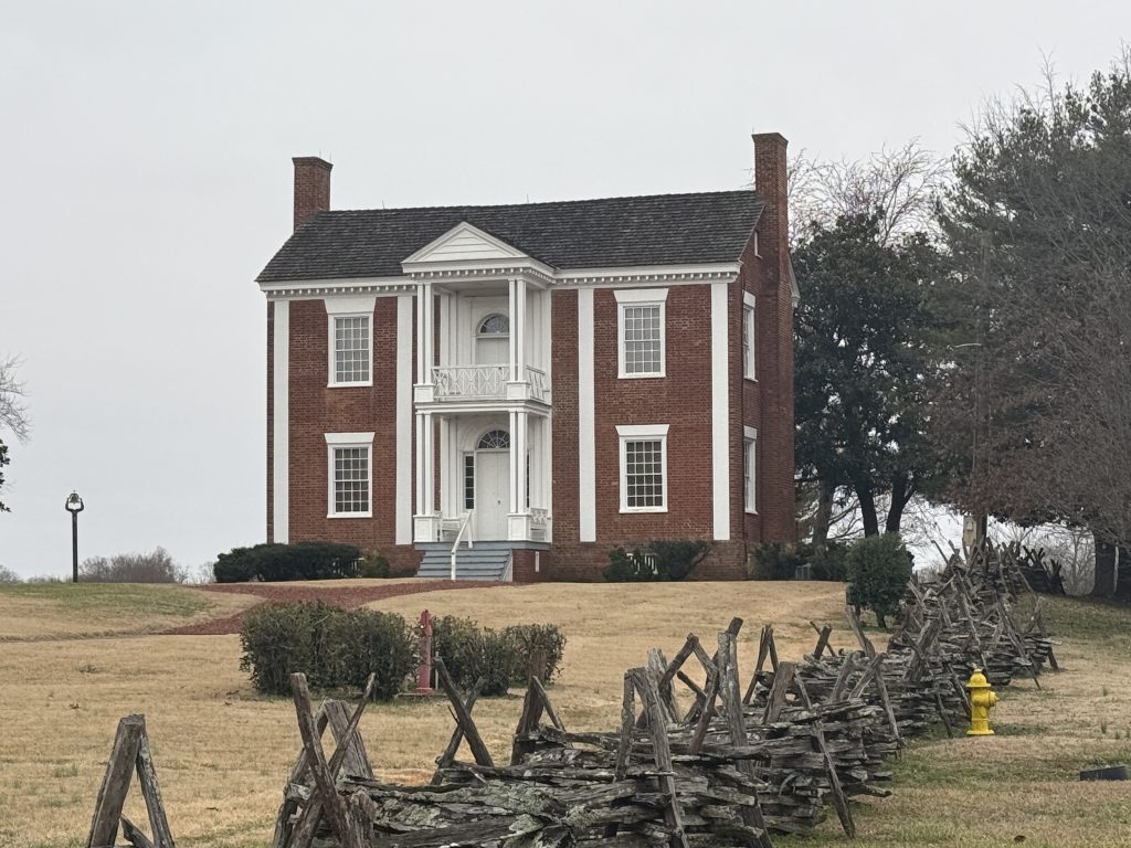 pinhoti trail day 35 - picture of the chief van state historic site