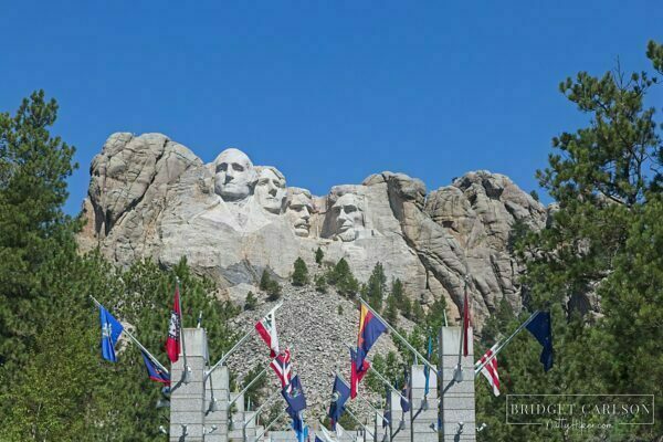 Visiting Mount Rushmore