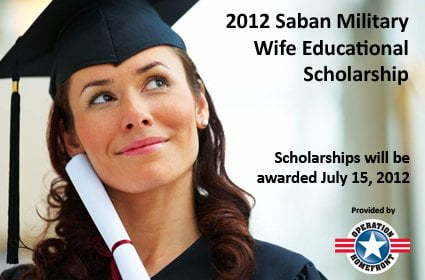 Saban Military Wife Scholarship