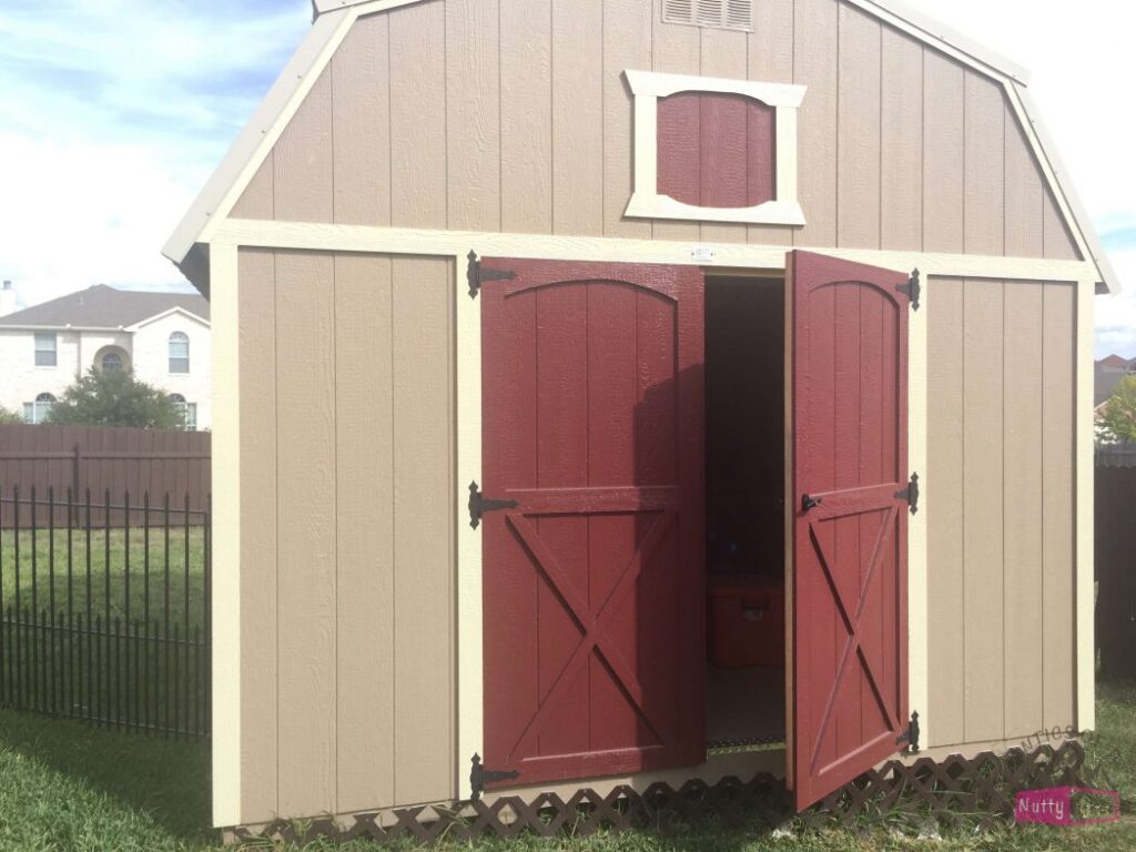 Picture of our Backyard shed