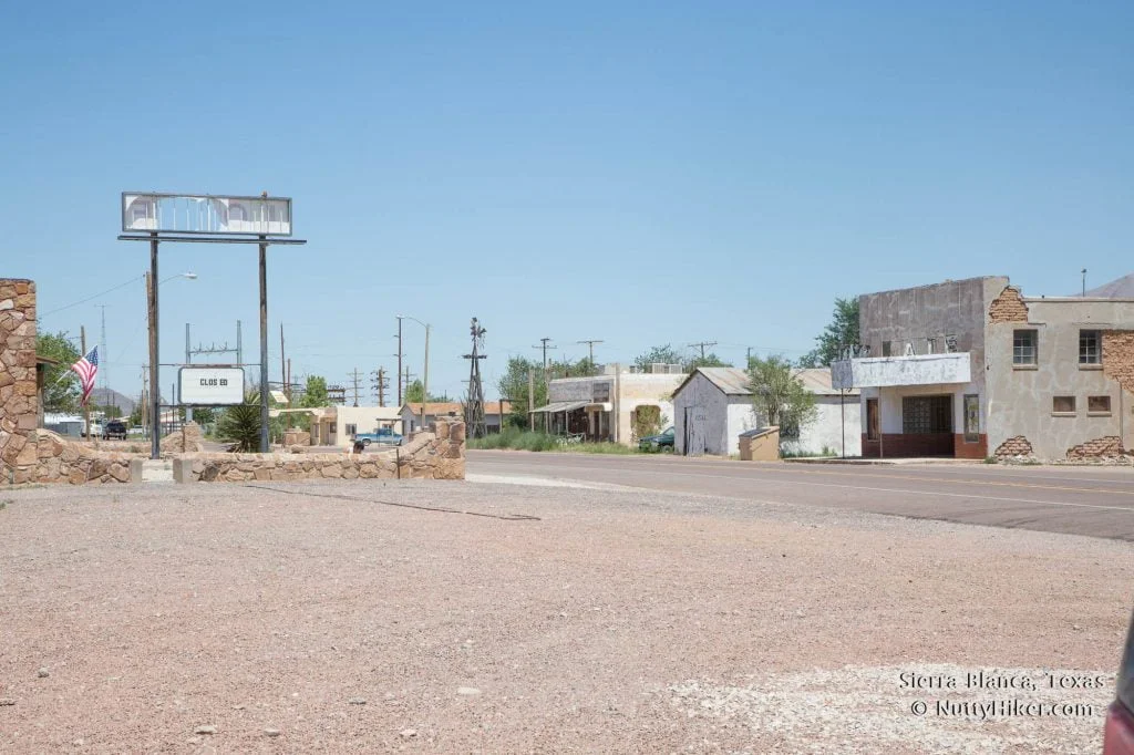 Sierra Blanca "Old Downtown" area or so I believe.