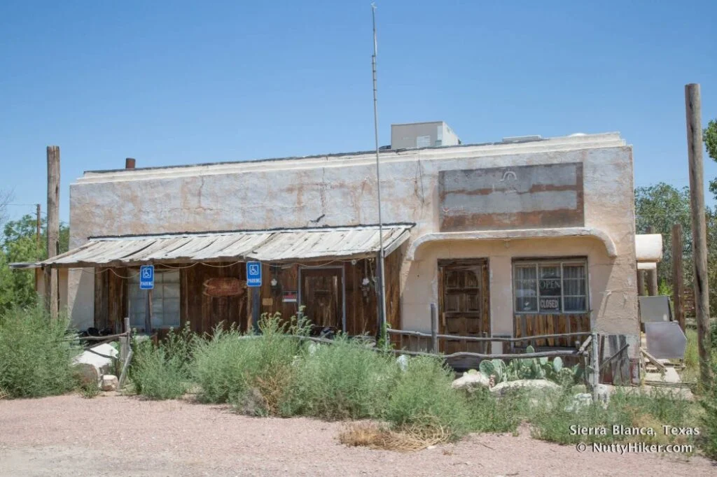 Old Sierra Blanca Cafe