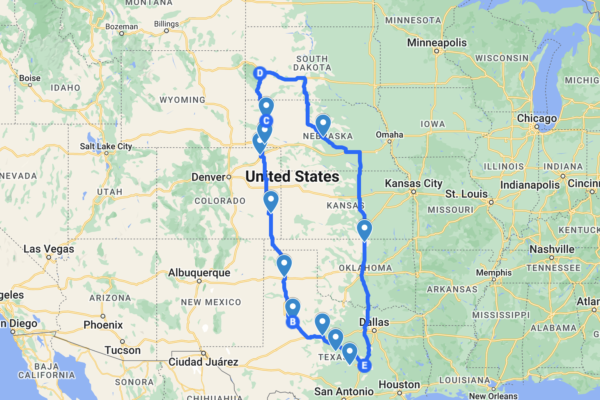 Sturgis 2024: Our Route & Stops