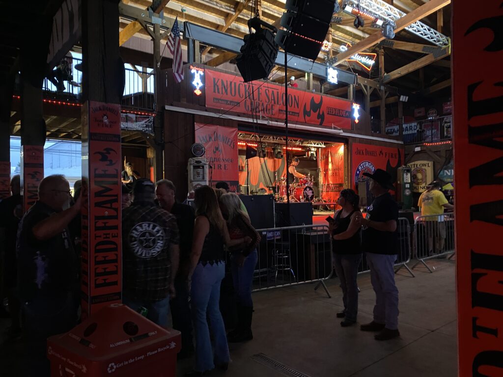 sturgis 2024 day 9 waiting for the band to start