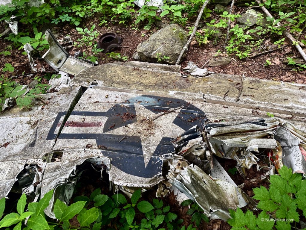t-28 plane wreck on Humpback Mountain 