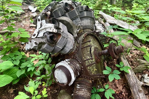 Appalachian Trail #40: Stumbled Upon a Military Plane Wreck, Humpback Rocks, & Walking a 1800s Road