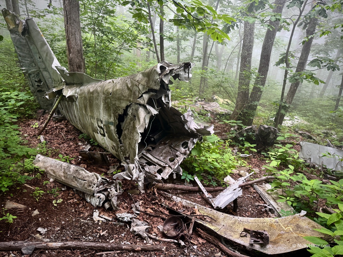 Hiking to a Military Plane Wreck on Humpback Mountain