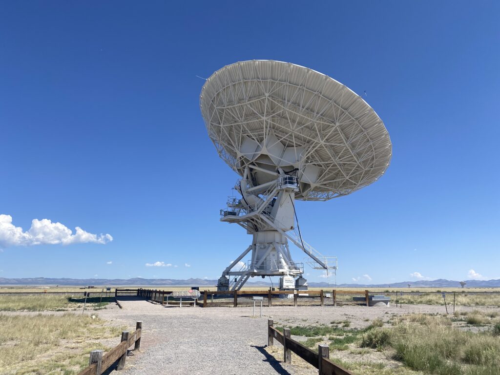 very large array antenna in new mexico