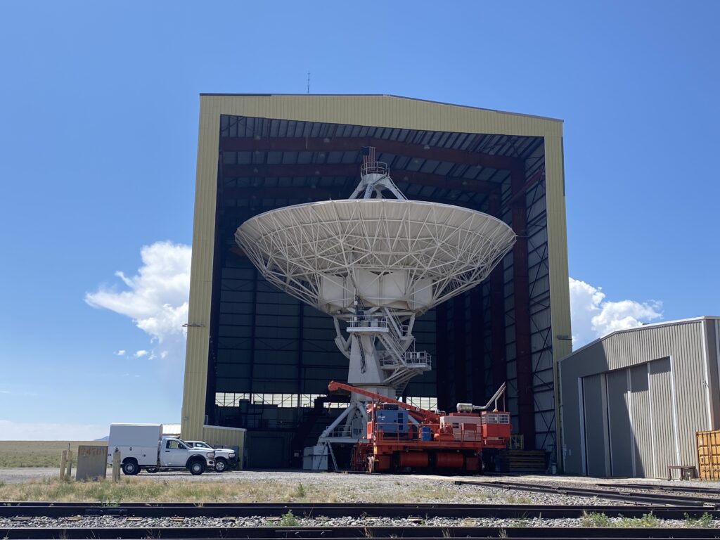 Very Large Array storage and assembly building 